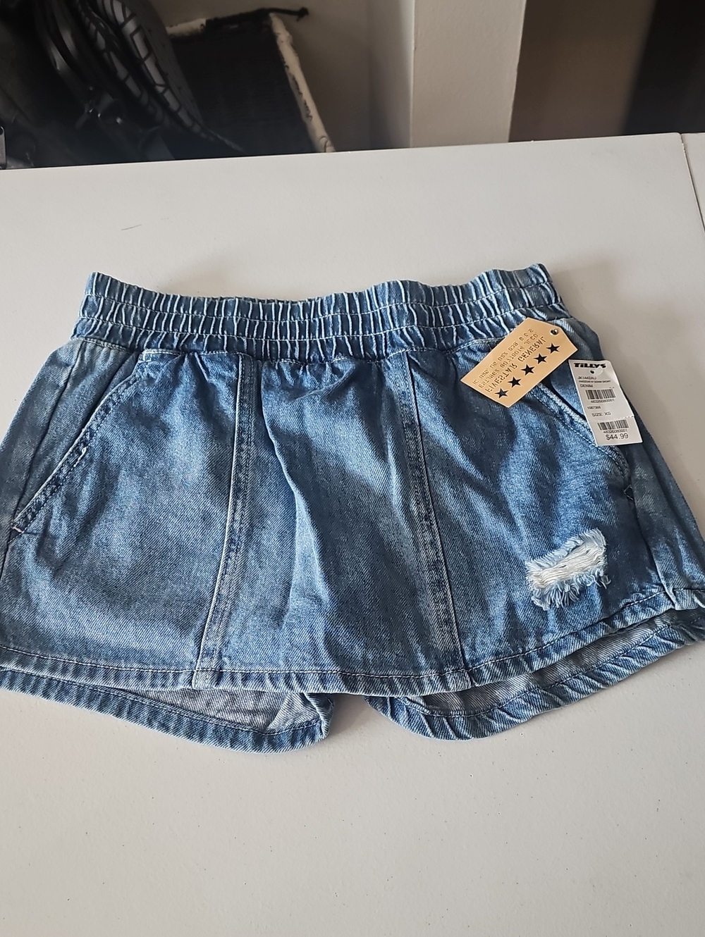 Five Star Denim-Look Blue Women's Skort